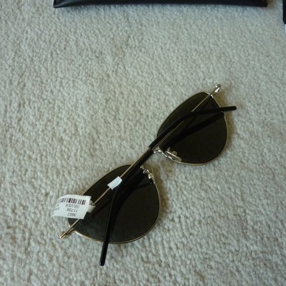 Saint Laurent Metal Cat-Eye Sunglasses (Model SL 310) - Silver/Black main image 14